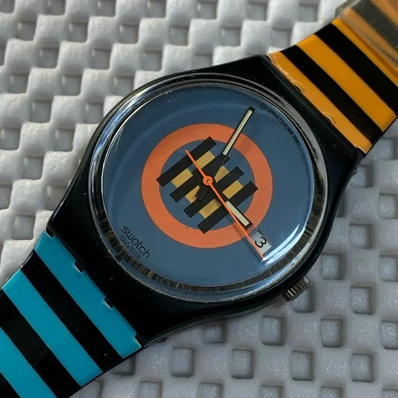 ビンテージスウォッチ　1988年　 CORAL GABLES GB407 Vintage Swatch Watch Coral Gables GB407 **MINT In Box Never